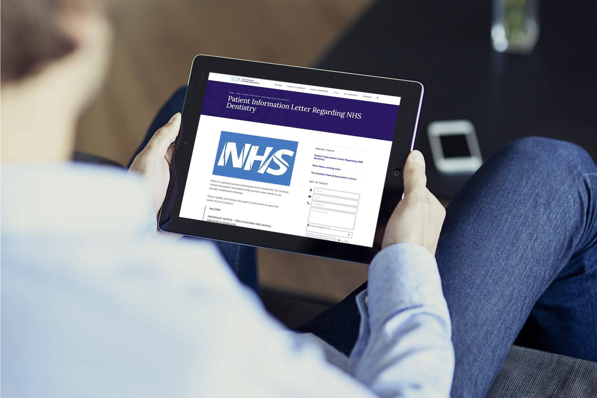 design agency for dental website